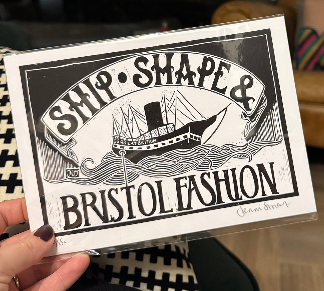 A5 Ship Shape Bristol Fashion